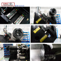 HT8 Fanuc Slant Bed CNC Centro de giro China Auto Tornio Auto Máquina con Informe de prueba de Japón UBC